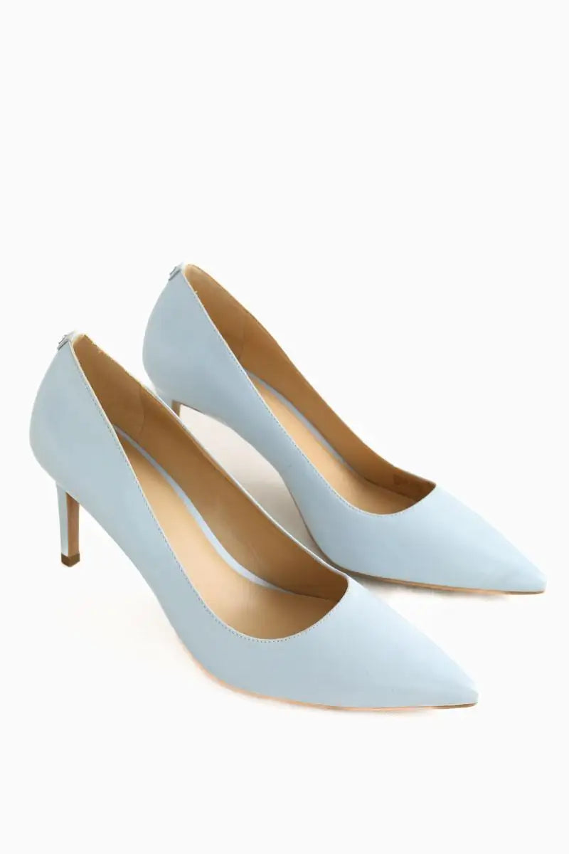 Talons Michael Kors Bleu en Cuir