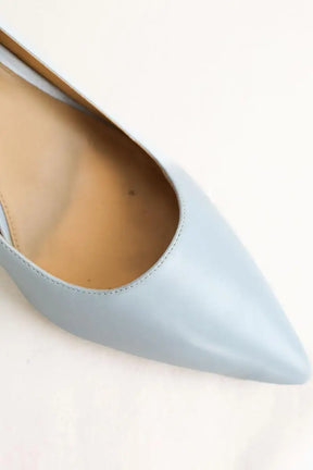 Talons Michael Kors Bleu en Cuir