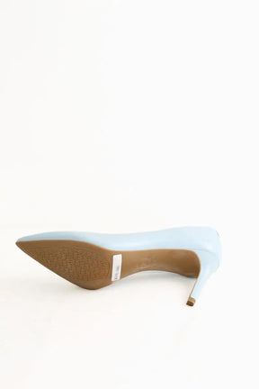 Talons Michael Kors Bleu en Cuir