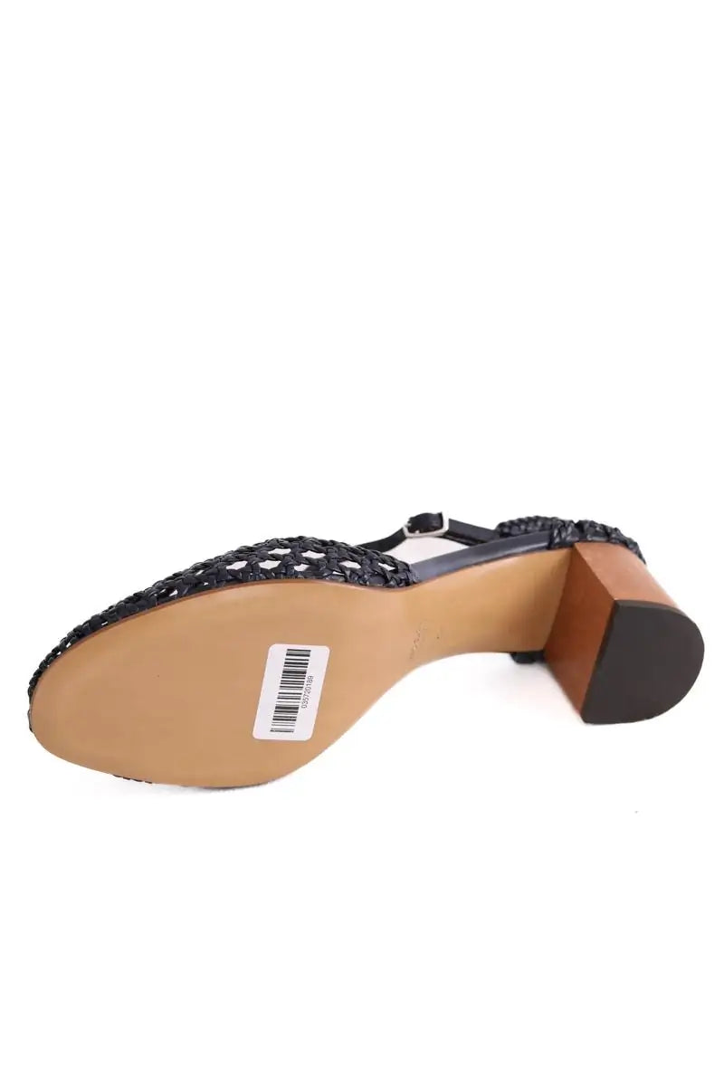 Talons Michel Vivien Noir en Cuir