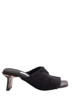 Talons Miista Noir en Tissu, taille 37 - Seconde Main