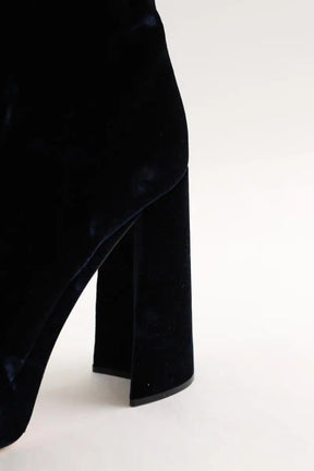 Talons Miu Miu Bleu en Velours