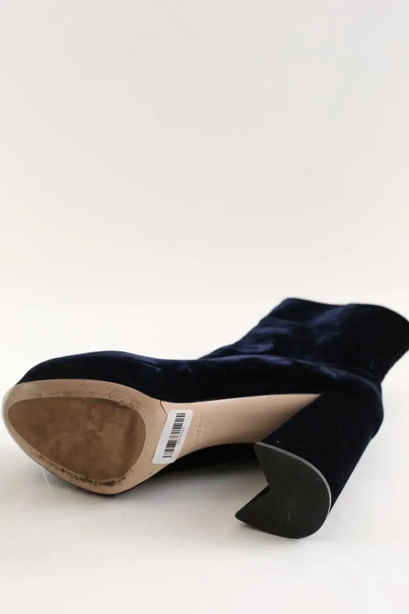 Talons Miu Miu Bleu en Velours