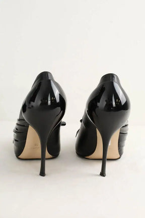 Talons Miu Miu Noir en Cuir