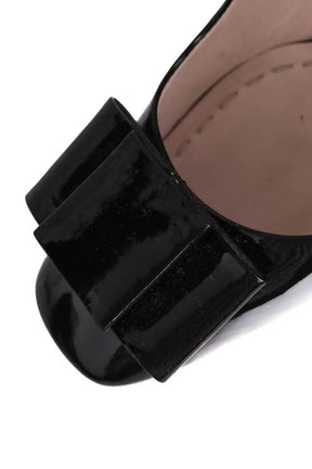 Talons Miu Miu Noir en Cuir verni