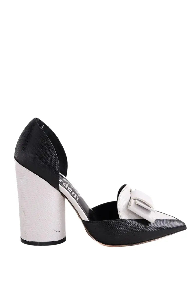 Talons Nicholas Kirkwood Noir en Cuir, taille 36 - Seconde Main