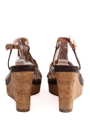 Talons Paul Smith Marron en Cuir