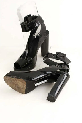Talons Pierre Hardy Noir en Cuir verni