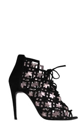 Talons Pierre Hardy Noir en Daim, taille 37 - Seconde Main