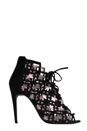 Talons Pierre Hardy Noir en Daim, taille 37 - Seconde Main