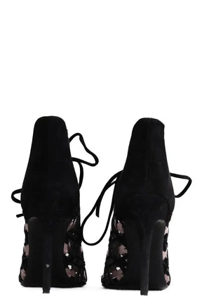 Talons Pierre Hardy Noir en Daim