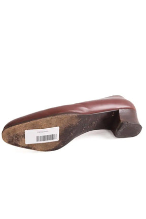 Talons Prada Marron en Cuir