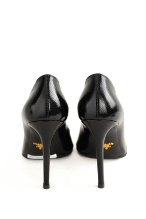 Talons Prada Noir en Cuir
