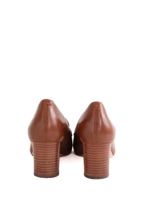 Talons Ralph Lauren Camel en Cuir