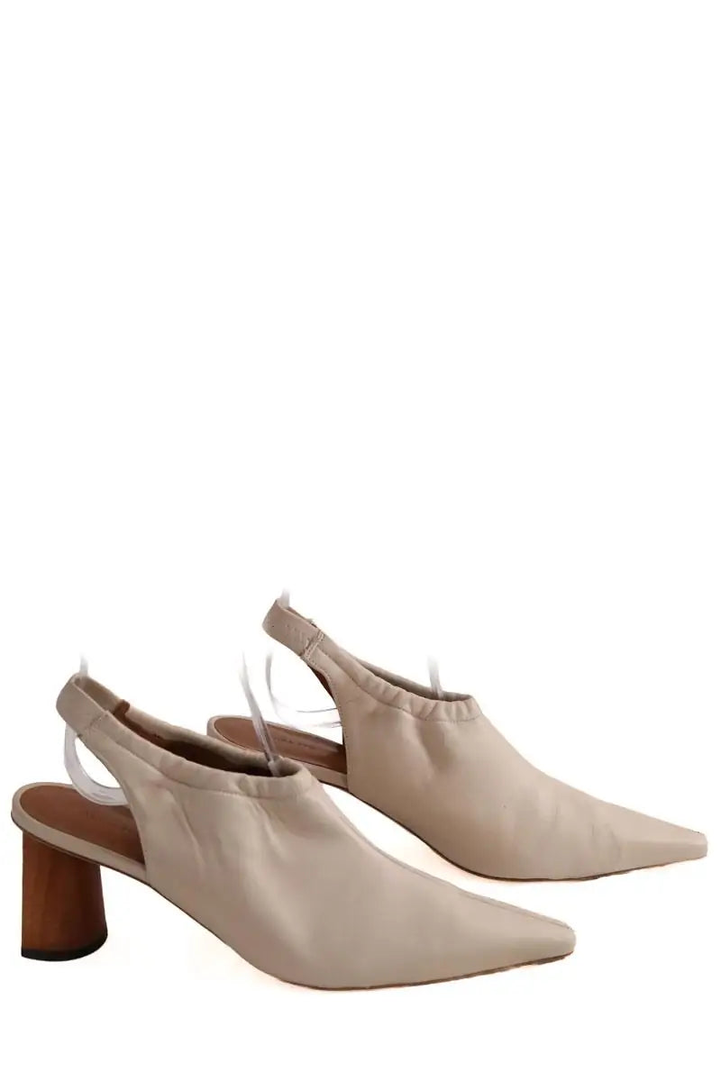 Talons Rejina Pyo Beige en Cuir