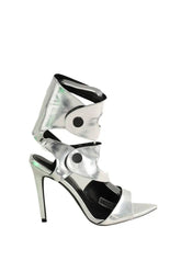Talons Renesans Paris Argent en Cuir, taille 38 - Seconde Main
