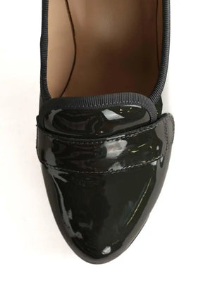 Talons Repetto Kaki en Cuir verni