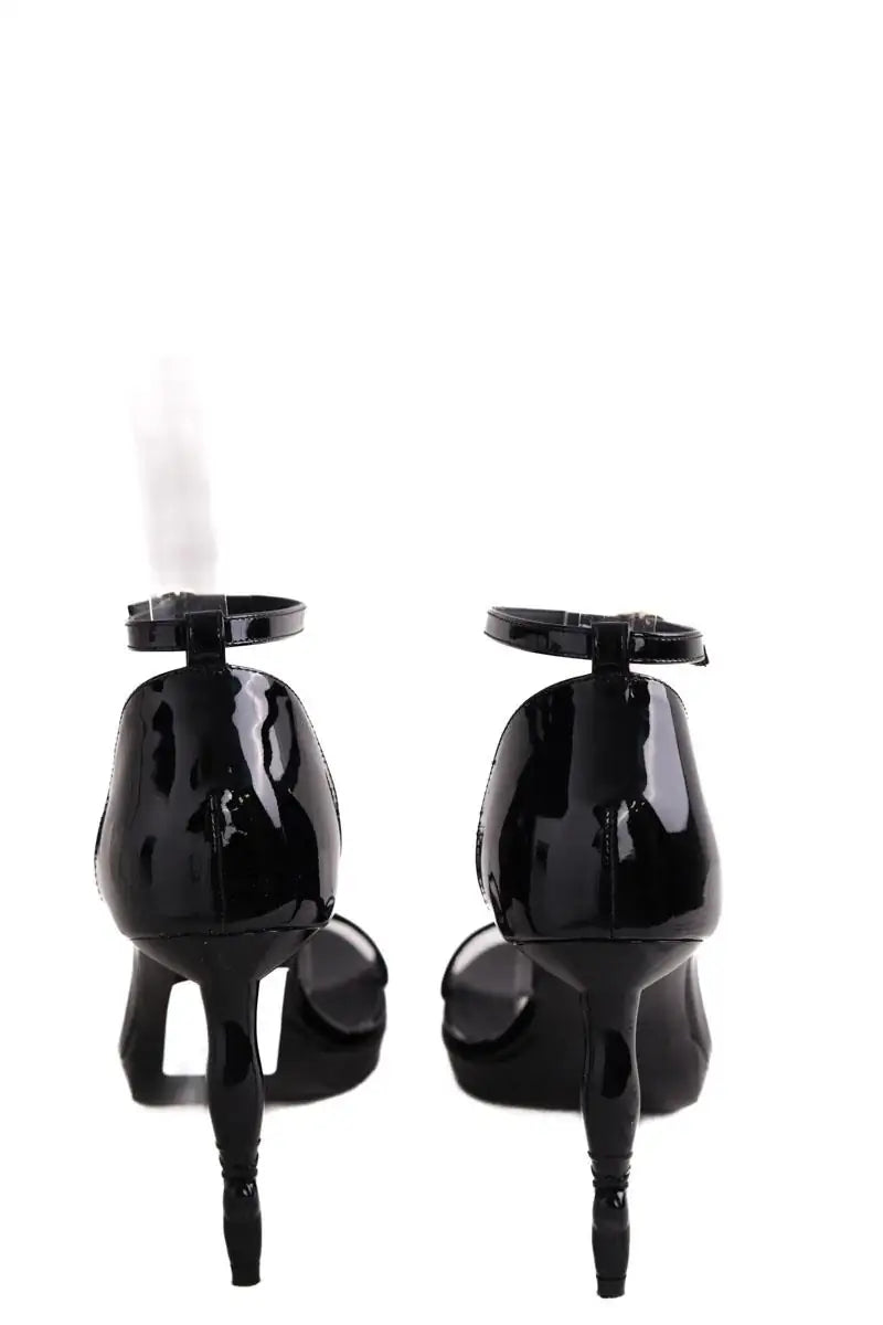 Talons Repetto Noir en Cuir verni