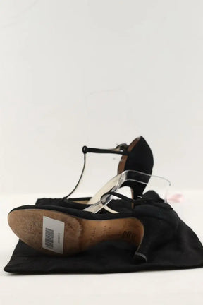 Talons Repetto Noir en Daim