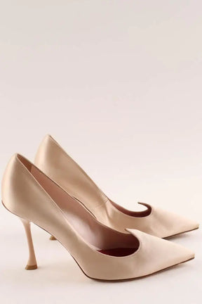 Talons Roger Vivier Beige en Tissu