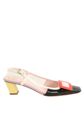 Talons Roger Vivier Multicolore en Cuir, taille 40 - Seconde Main