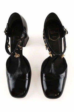 Talons Roger Vivier Noir en Cuir verni
