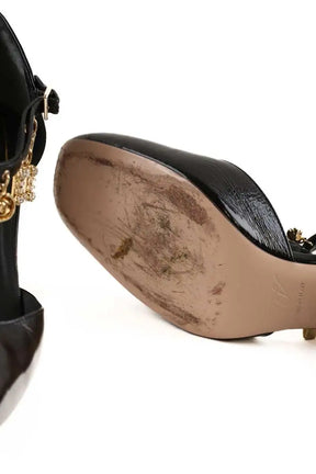 Talons Roger Vivier Noir en Cuir verni
