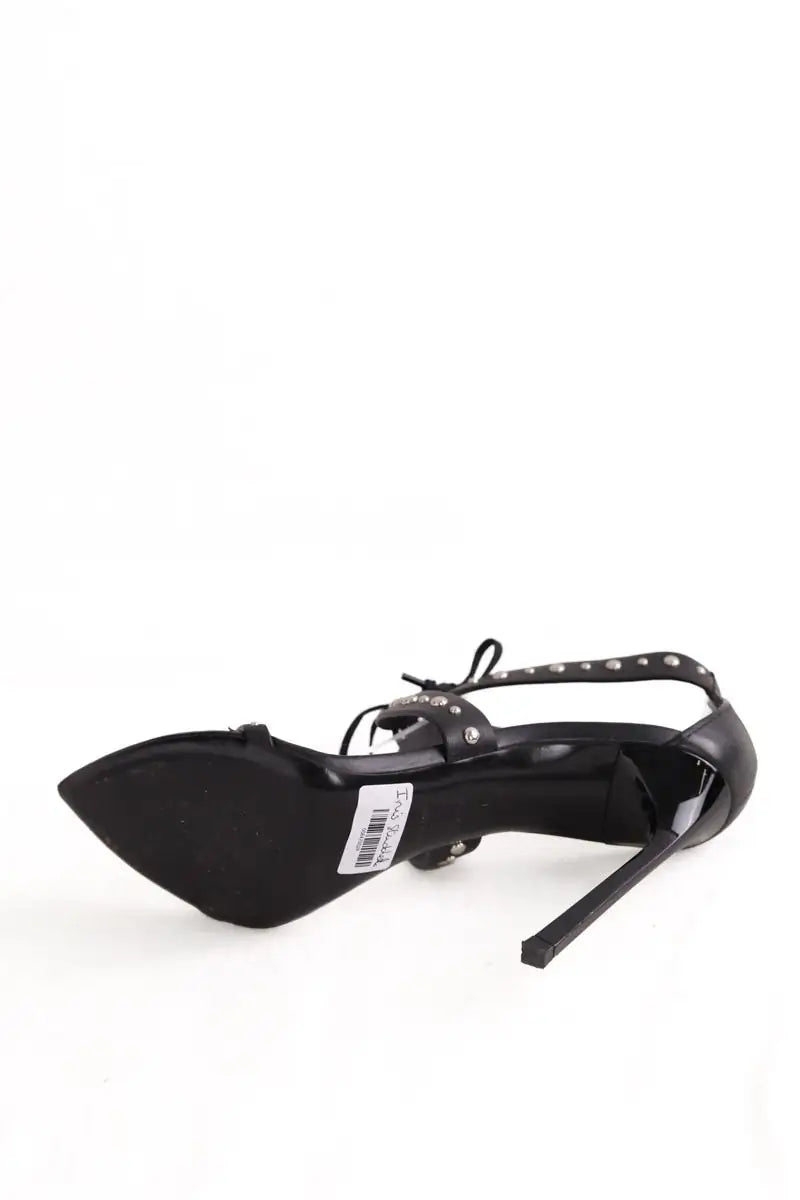 Talons Saint Laurent Inis studded Noir en Cuir