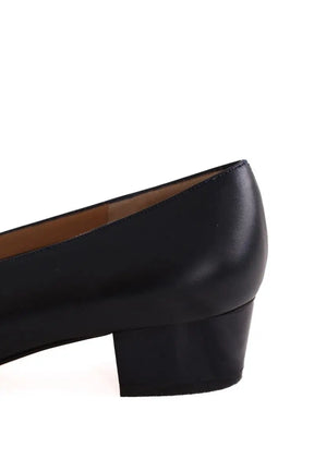 Talons Salvatore Ferragamo Marine en Cuir
