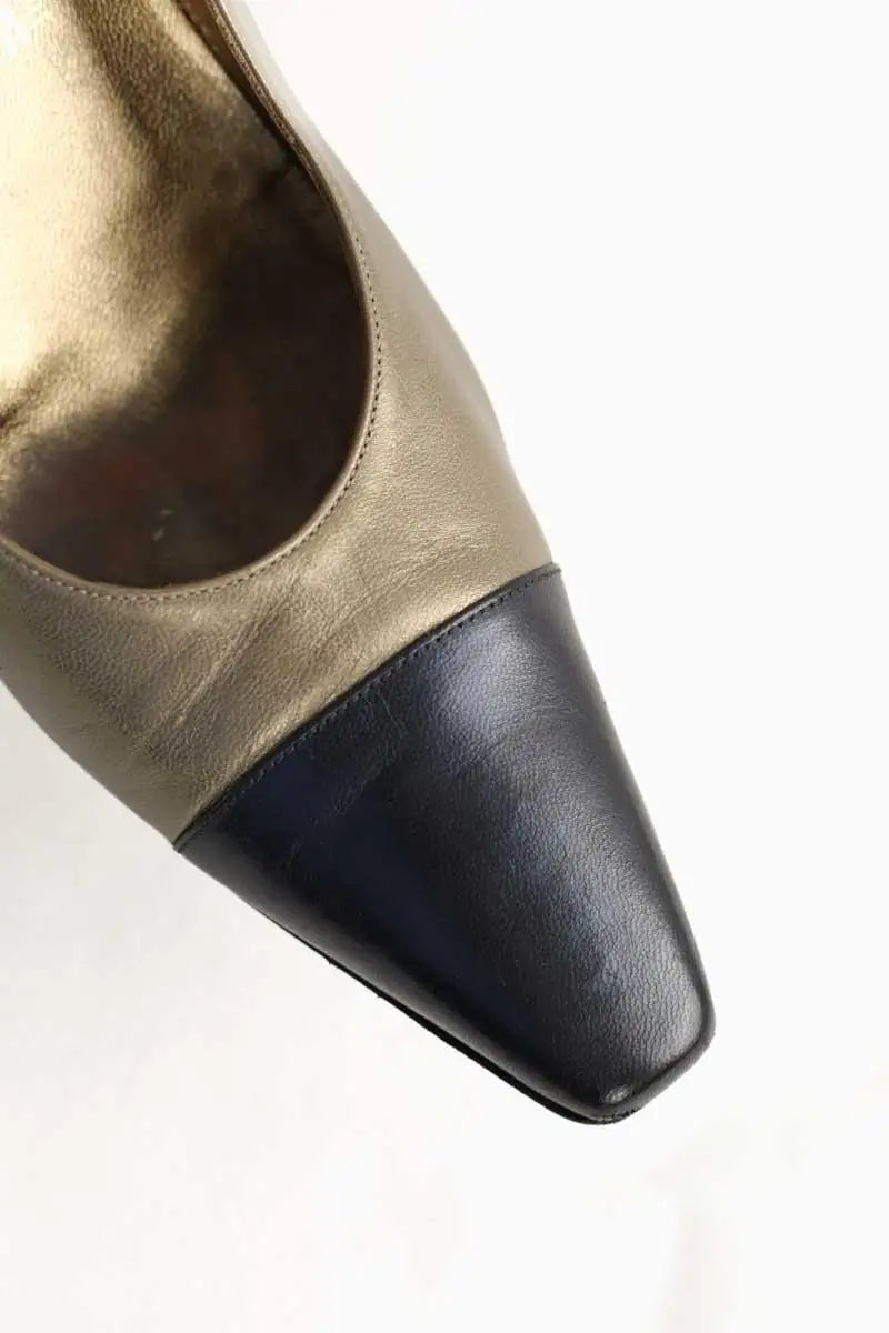 Talons Salvatore Ferragamo Noir en Cuir