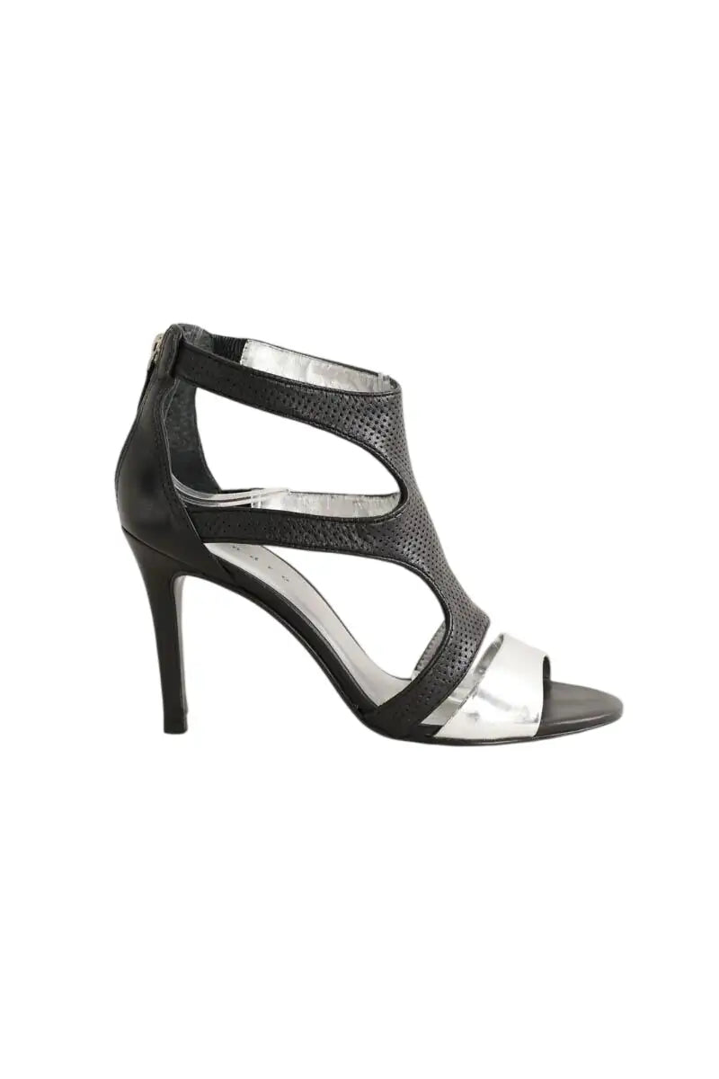 Talons Sandro Noir en Cuir, taille 38 - Seconde Main