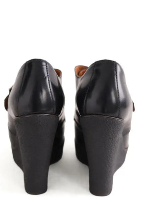 Talons Sandro Noir en Cuir