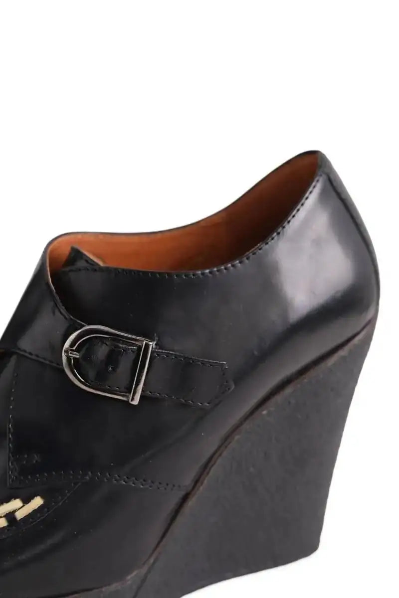 Talons Sandro Noir en Cuir