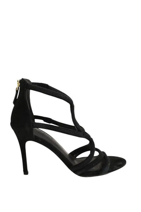 Talons Sandro Noir en Daim, taille 37 - Seconde Main