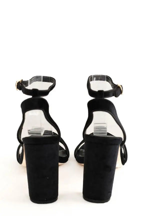 Talons Sandro Noir en Daim