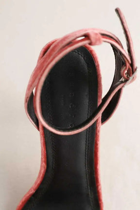 Talons Sandro Rose en Cuir