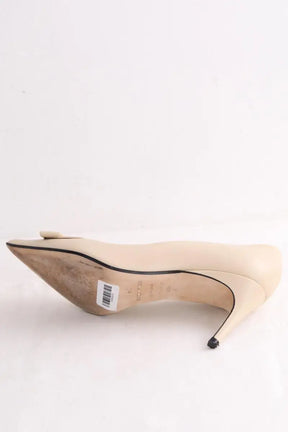 Talons Sergio Rossi Beige en Cuir