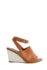 Talons Sergio Rossi Camel en Cuir, taille 38 - Seconde Main