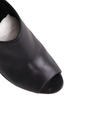 Talons Sergio Rossi Noir en Cuir