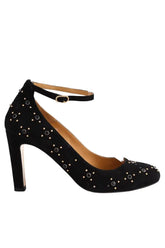Talons Sézane Noir en Cuir, taille 39 - Seconde Main