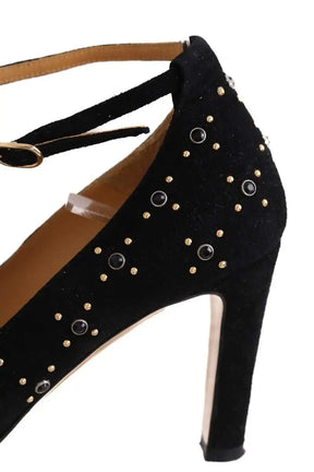 Talons Sézane Noir en Cuir