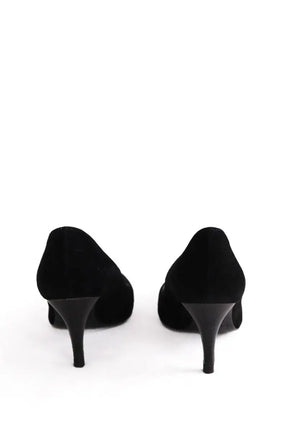 Talons Sézane Noir en Daim