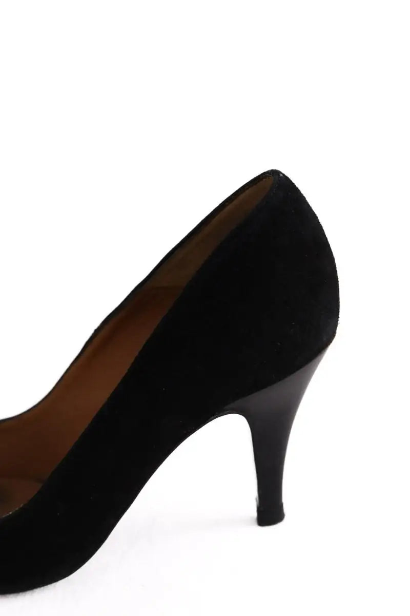 Talons Sézane Noir en Daim
