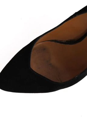 Talons Sézane Noir en Daim