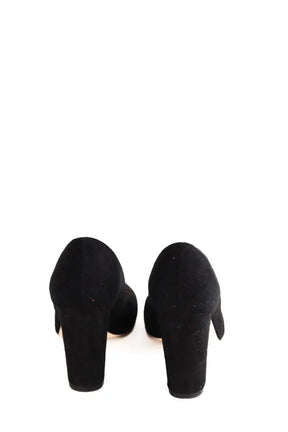 Talons Sézane Noir en Daim