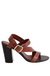 Talons Soeur Marron en Cuir, taille 37 - Seconde Main