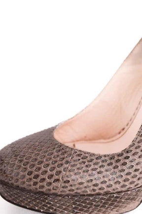 Talons Sonia Rykiel Beige en Cuirs exotiques