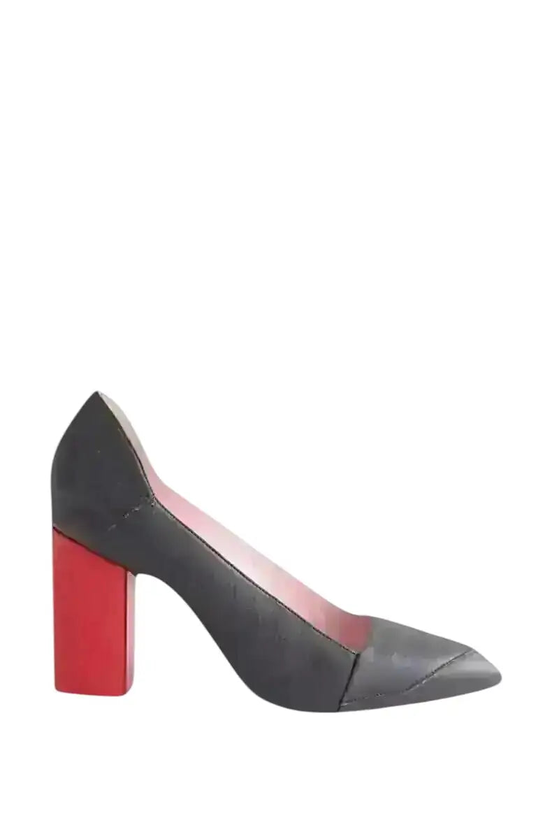 Talons Sonia Rykiel Noir en Cuir, taille 37 - Seconde Main
