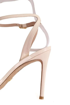 Talons Stuart Weitzman Ecru en Cuir