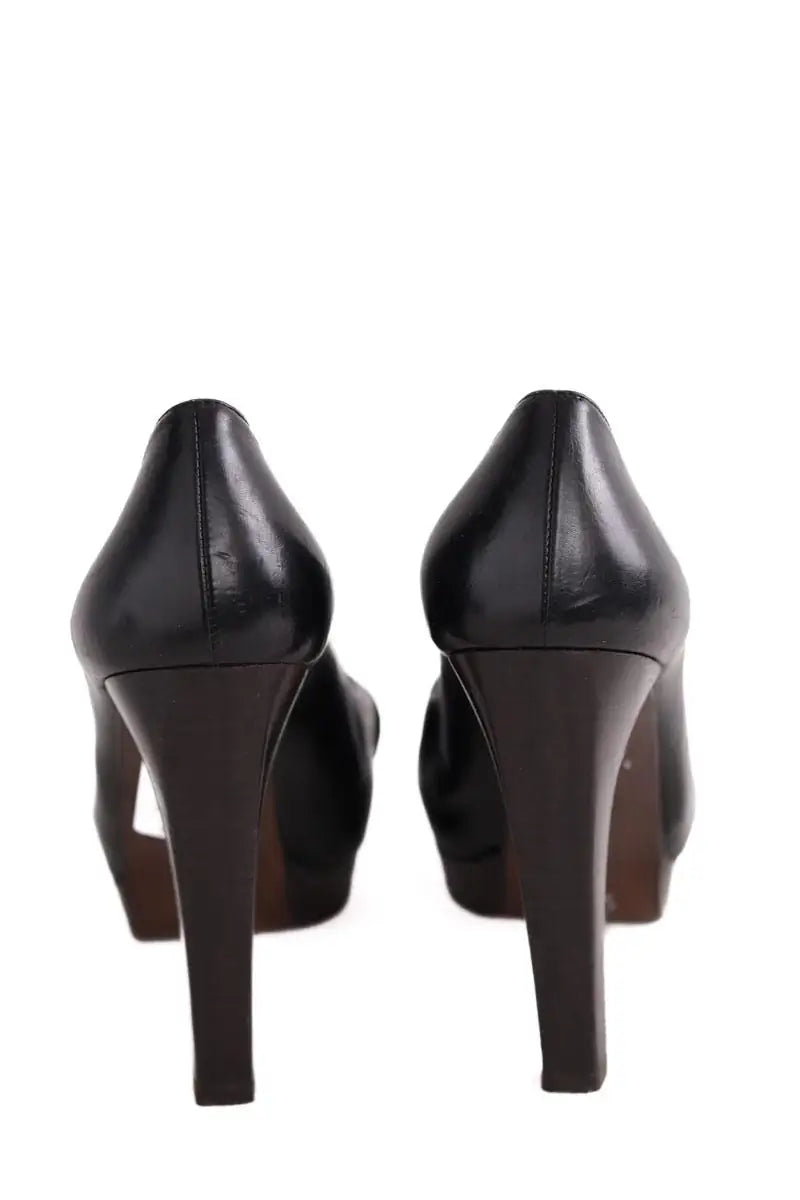 Talons Stuart Weitzman Noir en Cuir